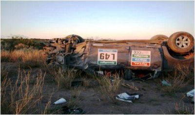 Ruta 152: seis heridos en un choque frontal