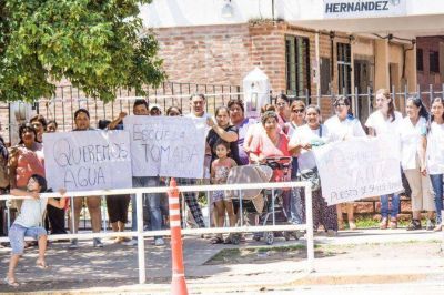 Restablecieron servicio de agua en Santa Clara