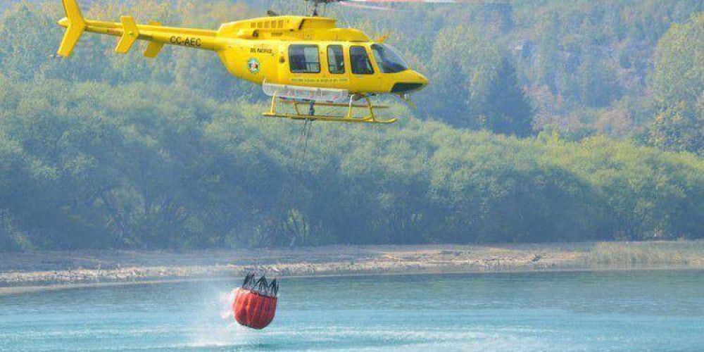 INCENDIOS: 600 brigadistas combatiendo el fuego