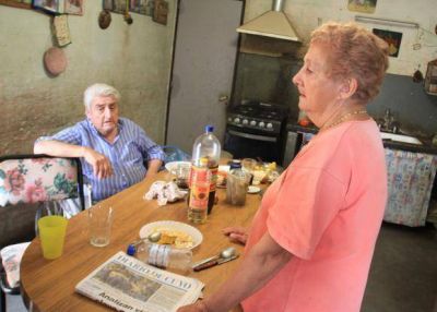 La mujer que hall� la beb�: 