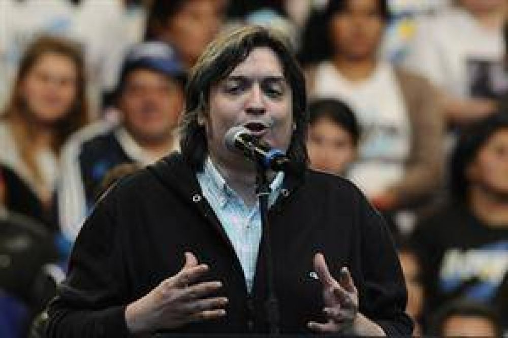 M�ximo Kirchner atac� a Clar�n y dijo que la Justicia 