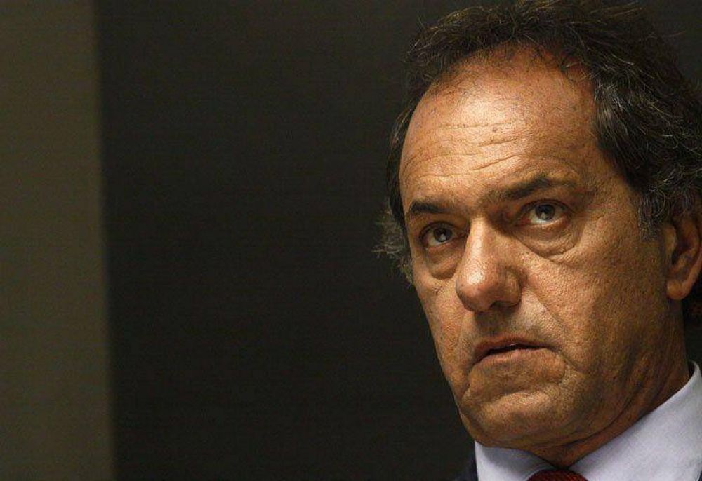 Daniel Scioli sali en defensa de Mximo Kirchner