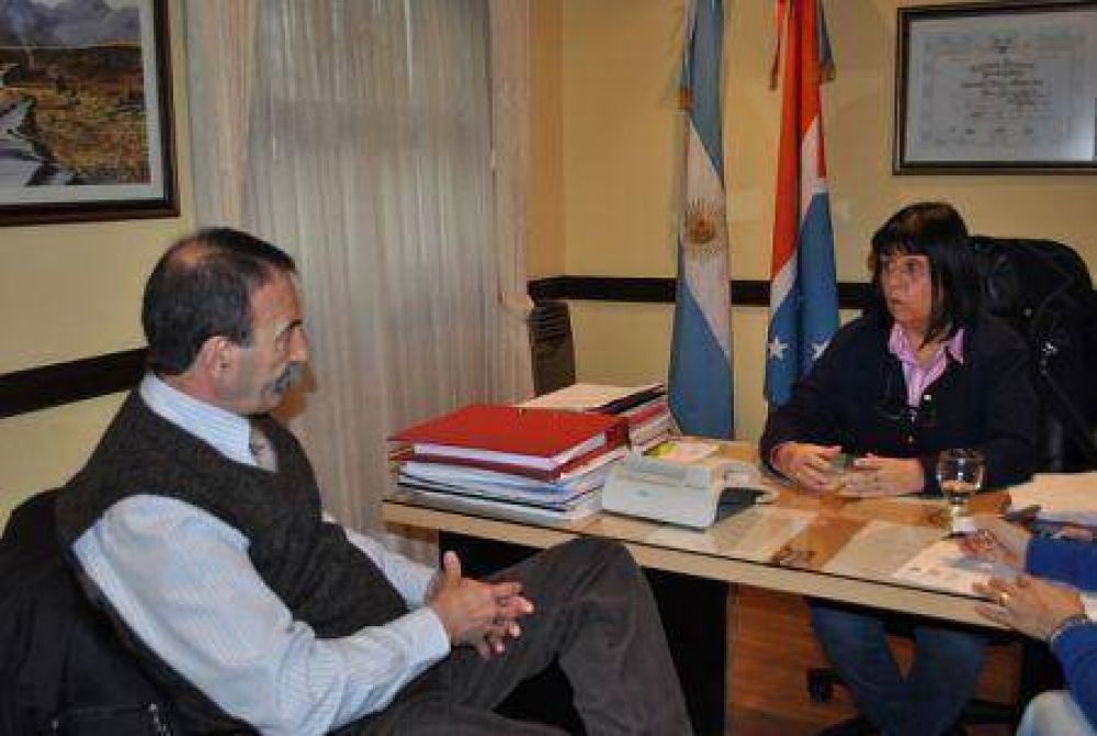 Mart�nez Allende recibi� al presidente de la DPOSS