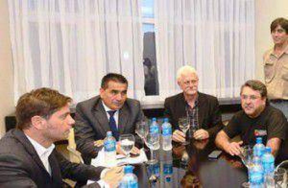 Kicillof, lejos de las dudas, pas� por Neuqu�n