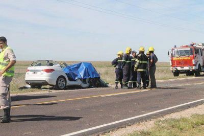 El choque frontal de la ruta 1 se cobr� dos vidas