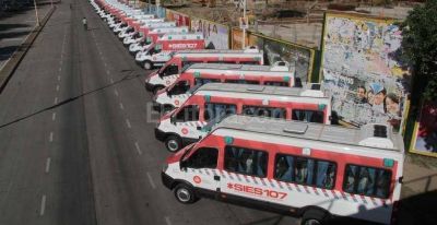 Suman 19 ambulancias para la regi�n metropolitana de Santa Fe