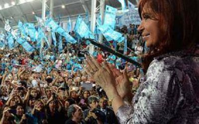 Cristina inaugur� obras para La Matanza