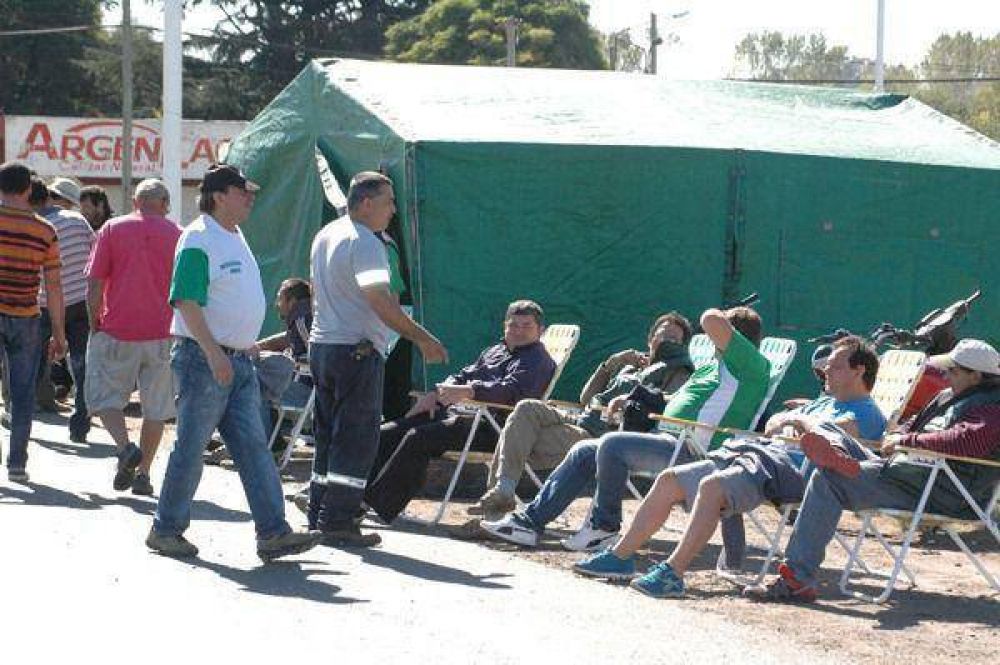 Gauna: �La adhesi�n al paro super� el 90 por ciento�