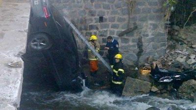 Grave accidente del hijo del 