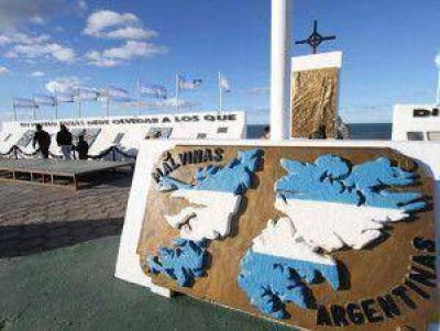 Cristina Fern�ndez de Kirchner encabezar� hoy el acto central por Malvinas en Ushuaia