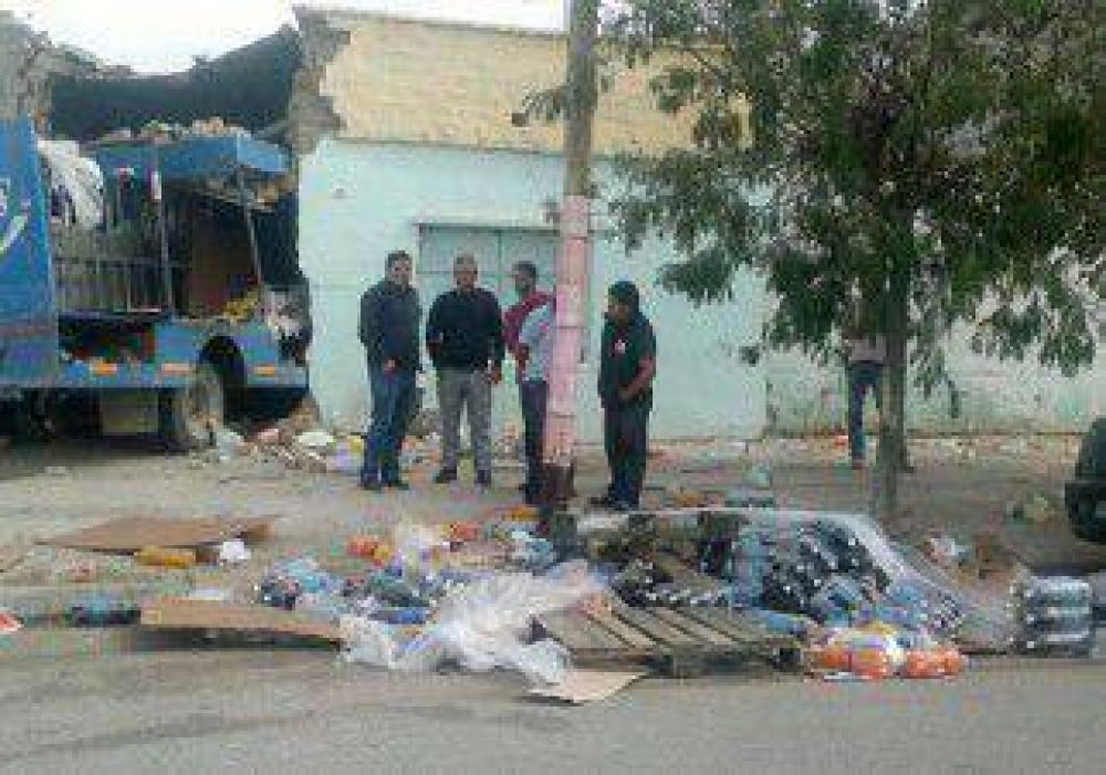 Un cami�n se les meti� en la casa, y se salvaron 
