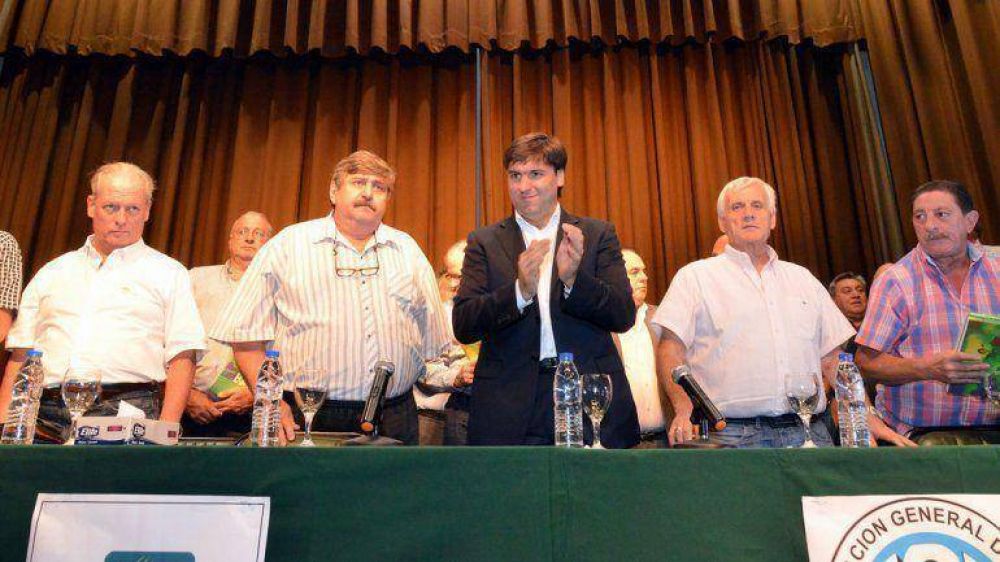 Bossio recibi apoyo sindical a su candidatura en la Provincia