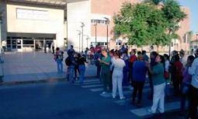 Empleados precarizados protestaron en el Hospital de Ni�os