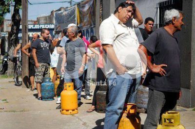 No se vende m�s la garrafa social, el precio se dispar� y los vecinos expresaron su malestar
