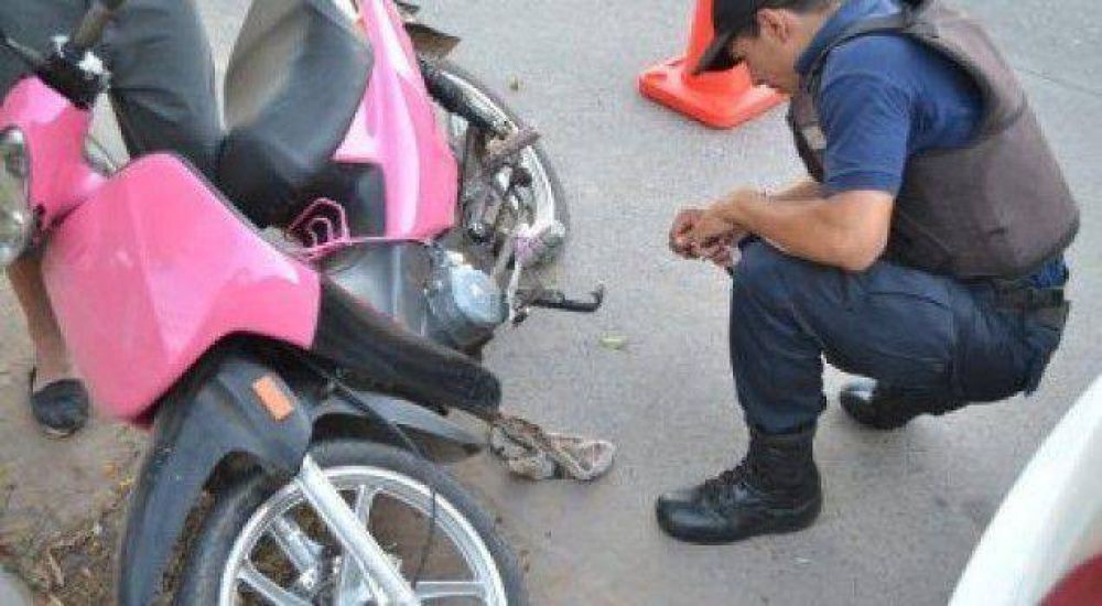 Secuestran motos que los conductores no pudieron acreditar su propiedad