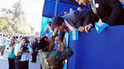 Capitanich: La sangre de Malvinas no ser� negociada, la soberan�a no se negocia
