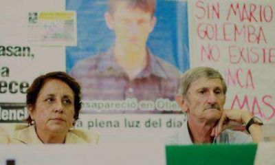 En siete a�os, la familia Golemba  �nunca tuvo respuestas de la Justicia