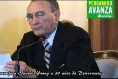 Falleci� Jorge Eduardo Young, el primer Intendente de la Democracia en Pergamino.