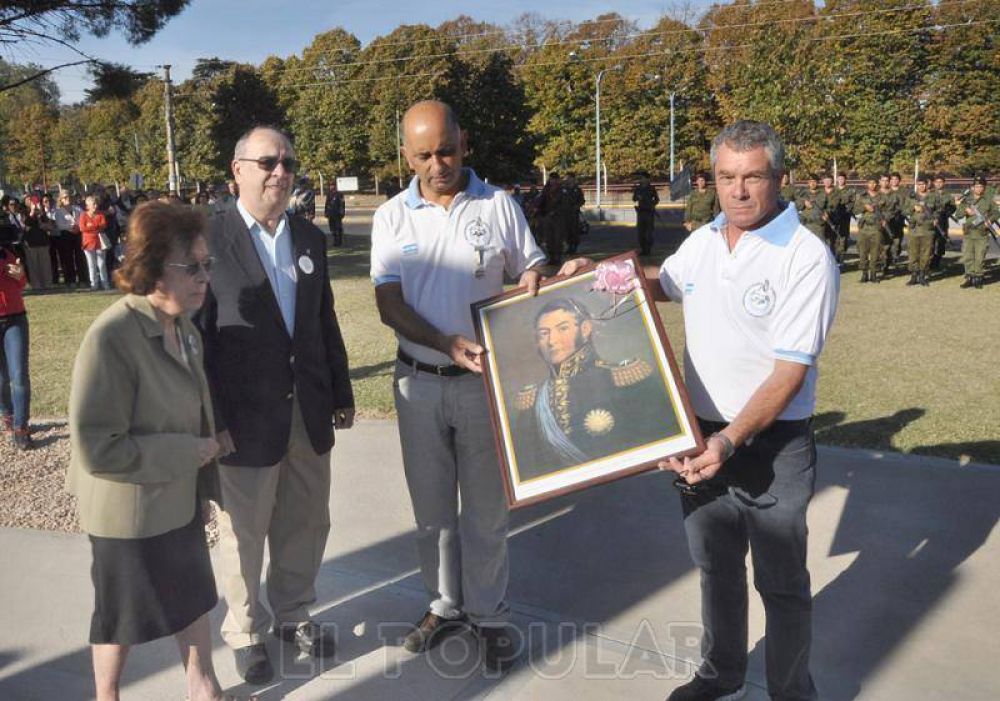 Se realiz� el acto oficial por el 33� Aniversario de la Gesta de Malvinas