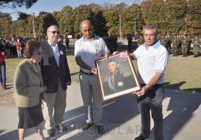Se realiz� el acto oficial por el 33� Aniversario de la Gesta de Malvinas