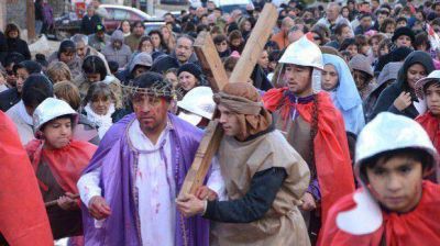 La representaci�n del V�a Crucis tendr� espacio hoy en las diferentes parroquias