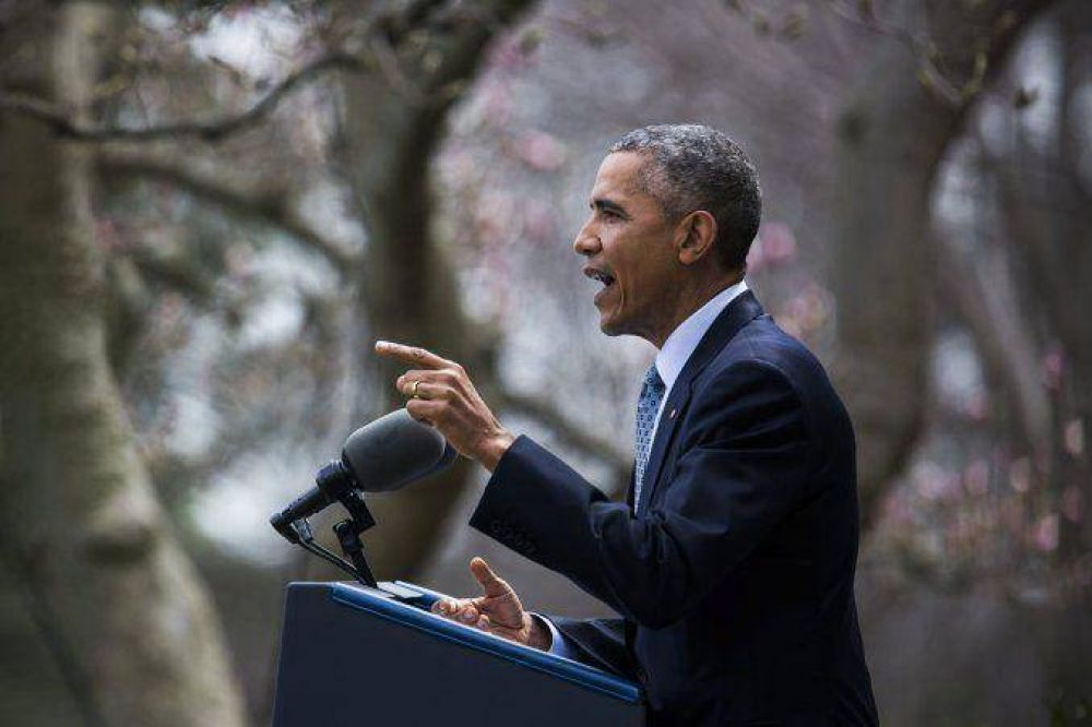 Obama celebr� el acuerdo nuclear marco alcanzado entre las potencias e Ir�n