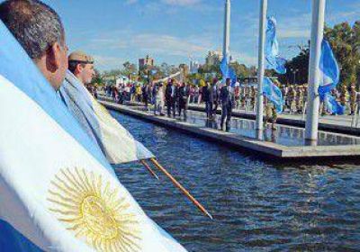 La ciudad volvi� a homenajear a los ca�dos en Malvinas 