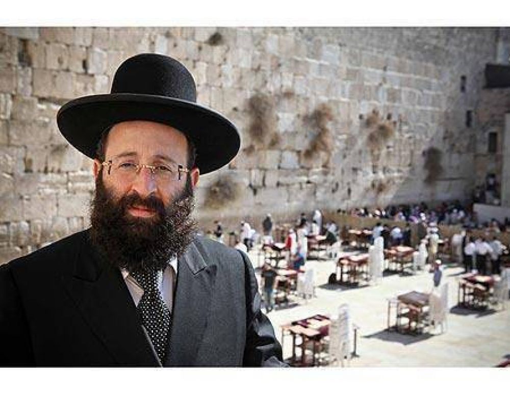 Pesaj/Exclusivo. Rabino del Kotel: “Aprovechar estos días para transmitir legado judío a la próxima generación”