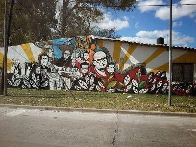 Nuevo mural para la parroquia Nuestra Se�ora de Carup�