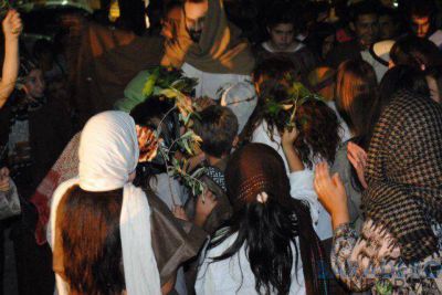  V�a Crucis en Plaza Mitre