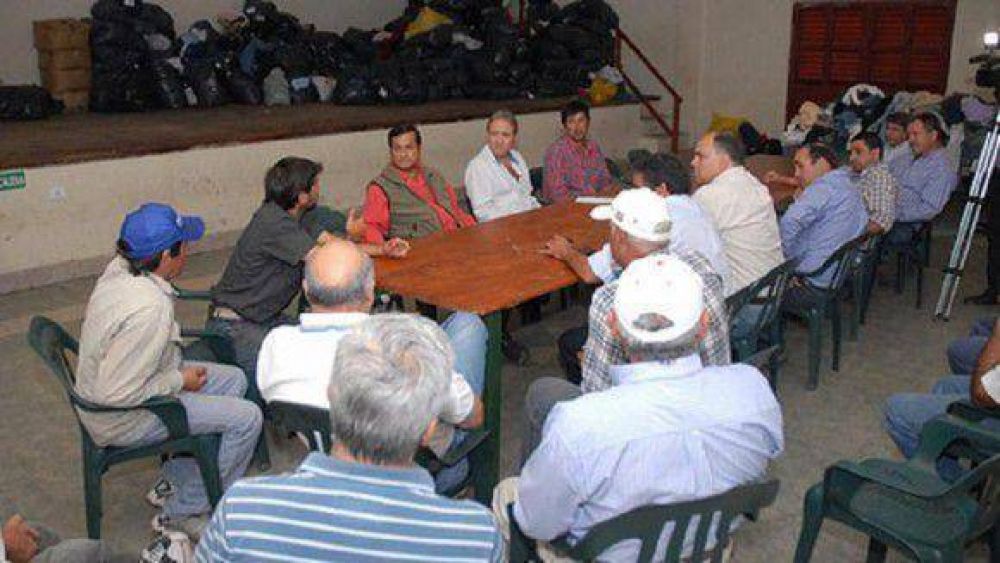 El Gobierno y productores analizan da�os y soluciones