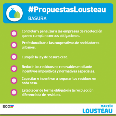 Propuestas �basura� de Lousteau
