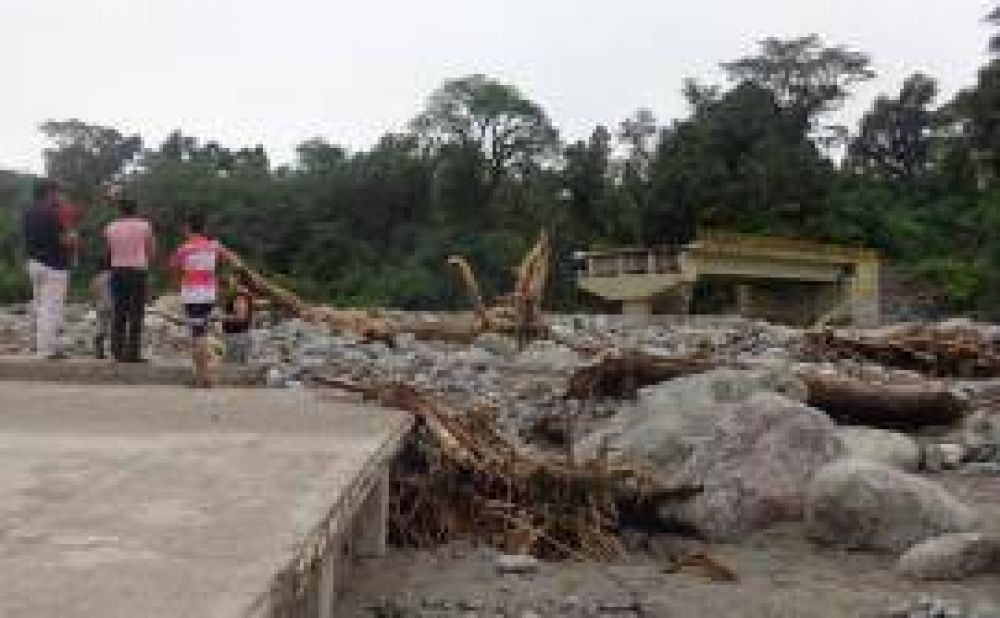 Proyectan reemplazar el puente que cost� millones y dur� s�lo 2 a�os