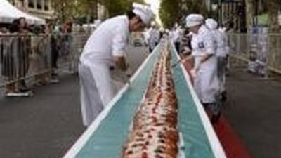 En cuatro horas se vendi� la trenza gigante de Pascua