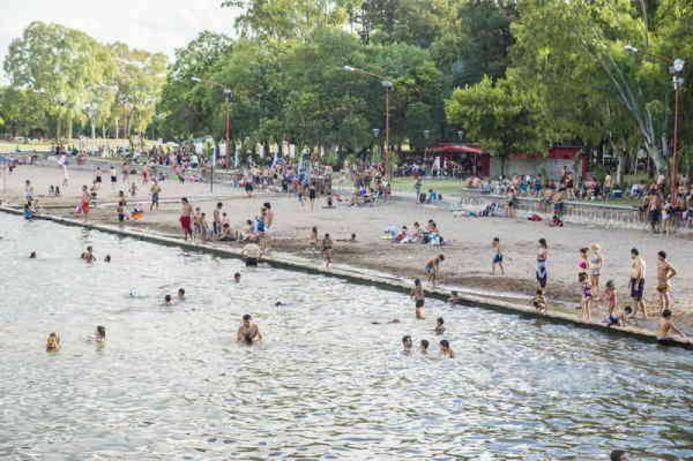Las aguas del balneario resultaron aptas durante la temporada 2015