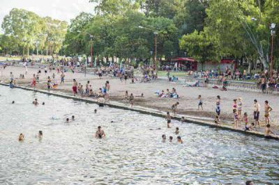 Las aguas del balneario resultaron aptas durante la temporada 2015