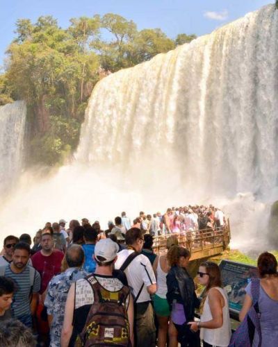 Semana Santa: aument� la cantidad de turistas en las Cataratas
