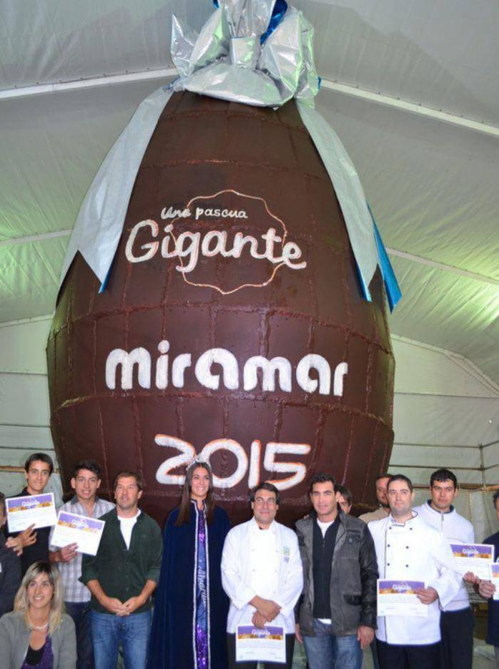 Miles de personas disfrutaron del Huevo de Gigante en Miramar