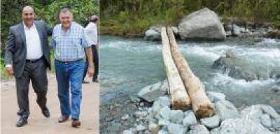 La f�rmula Manzur-Jaldo arranca la semana trabajando fuerte: inauguran un troncopuente doble en Trancas