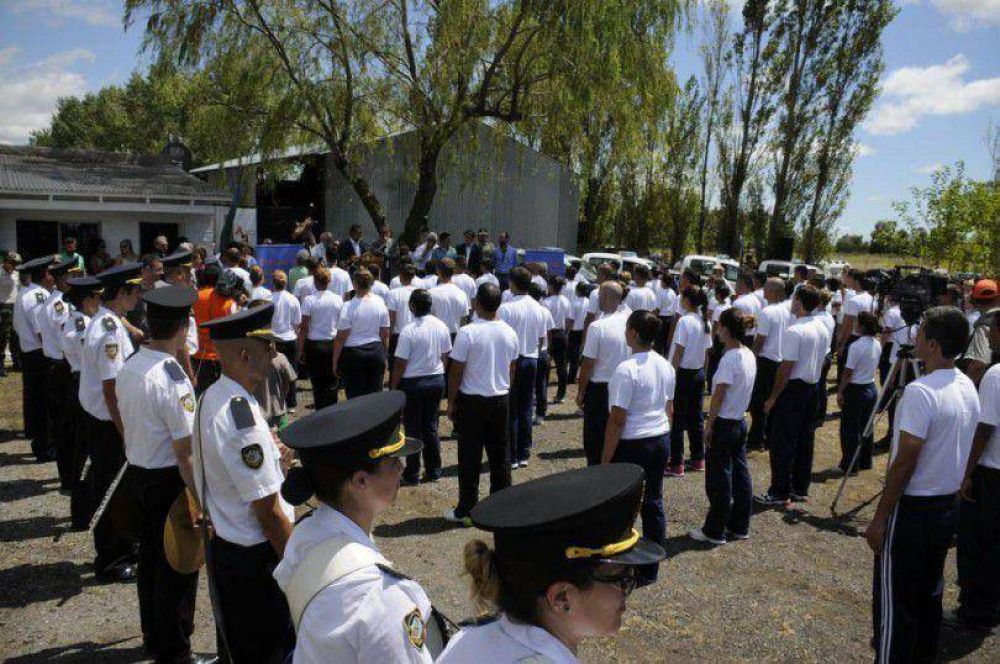 Ya comenzaron a cursar los �ltimos 47 aspirantes de los 182 de la Polic�a Local