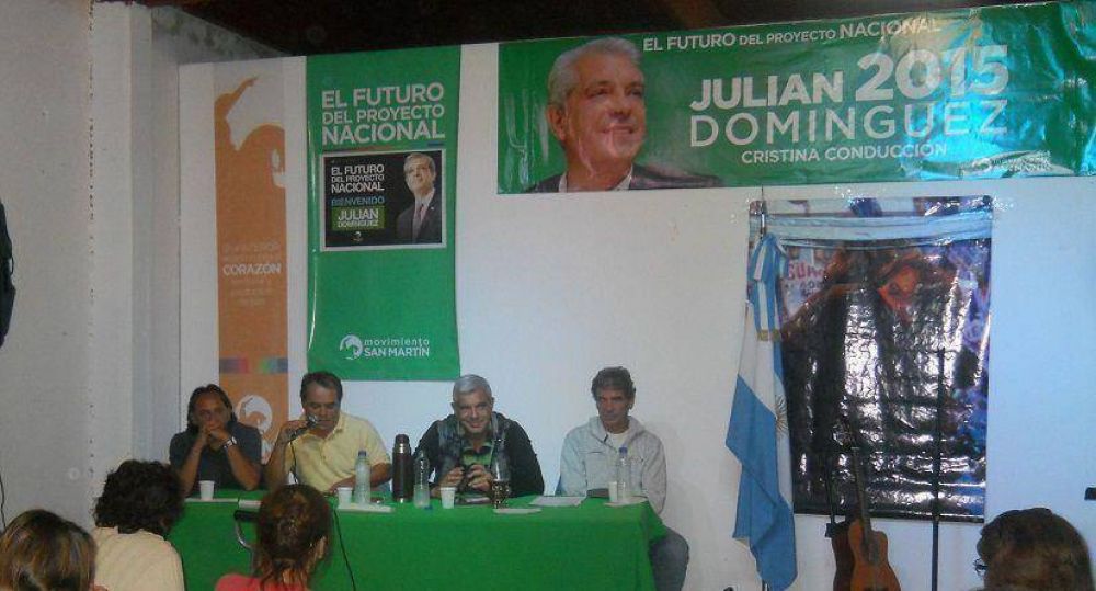 Juli�n Dom�nguez: �Seguimos sembrando la semilla de la ilusi�n y el futuro en la provincia� 