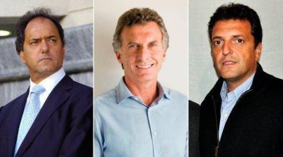 Scioli, Macri y Massa llegan a Salta para dar inicio a las PASO 2015