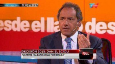 Scioli no descart� compartir la boleta con Axel Kicillof: 