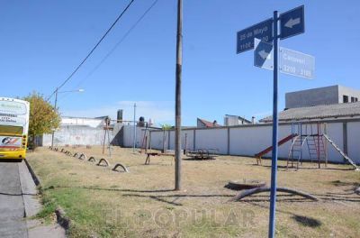 Construir�n la plaza D�maso Arce en el barrio San Vicente