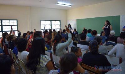 Con el 50% del colegio en condiciones, ma�ana comienzan las clases en el Piragine Niveyro