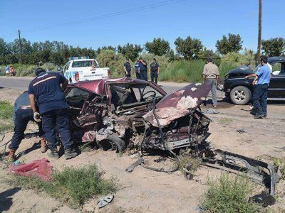 Otra tragedia vial: un chico, un hombre y una mujer murieron en un choque frontal