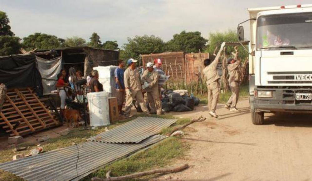 Evaluar�n asentamientos para trasladarlos a barrios