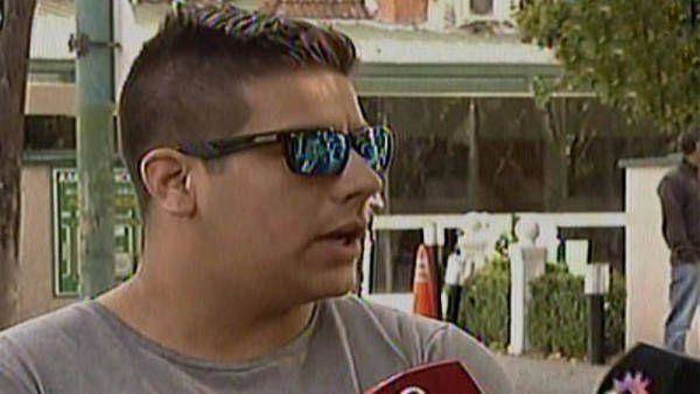 Le sac� el auto al padre, manejaba borracho y atropell� a un ciclista