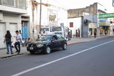 Celeridad vehicular en calle La Rioja, congesti�n en Mendoza y Catamarca
