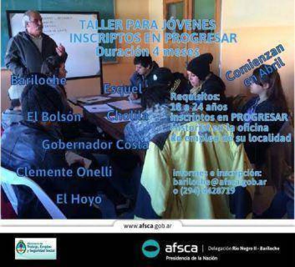 AFSCA dictar� talleres de radio para j�venes inscriptos en PROGRESAR